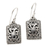 Sterling silver dangle earrings, 'Sweet Choice' - Artisan Crafted Sterling Silver Dangle Earrings