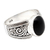 Onyx cocktail ring, 'Chastity in Black' - Onyx and Sterling Silver Cocktail Ring