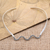 Sterling silver collar necklace, 'Ocean Journey' - Decorative Sterling Silver Collar Necklace