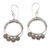 Labradorite dangle earrings, 'Eyes of God in Green' - Sterling Silver and Labradorite Dangle Earrings