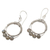 Labradorite dangle earrings, 'Eyes of God in Green' - Sterling Silver and Labradorite Dangle Earrings
