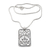 Collar colgante de plata esterlina - Collar colgante de plata de ley hecho a mano