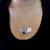 Amethyst pendant necklace, 'Ocean Trip' - Amethyst and Sterling Silver Shell-Motif Pendant Necklace (image 2b) thumbail