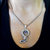 Amethyst pendant necklace, 'Queen Snake' - Amethyst Snake-Motif Pendant Necklace (image 2c) thumbail