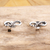 Sterling silver stud earrings, 'Infinity of Love' - Balinese Sterling Silver Infinity Stud Earrings (image 2) thumbail