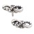 Sterling silver stud earrings, 'Infinity of Love' - Balinese Sterling Silver Infinity Stud Earrings thumbail