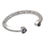 Blue topaz cuff bracelet, 'Blue Mosaic' - Sterling Silver and Blue Topaz Cuff Bracelet (image 2b) thumbail