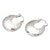 Sterling silver drop earrings, 'Glow Up' - Handmade Sterling Silver Drop Earrings (image 2c) thumbail