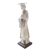 Wood sculpture, 'Japanese Woman' - Hand Crafted Albesia Wood Figurative Sculpture