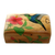 Wood jewelry box, 'Humming Along' - Hummingbird-Themed Suar Wood Jewelry Box (image 2a) thumbail