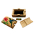 Wood jewelry box, 'Humming Along' - Hummingbird-Themed Suar Wood Jewelry Box (image 2d) thumbail