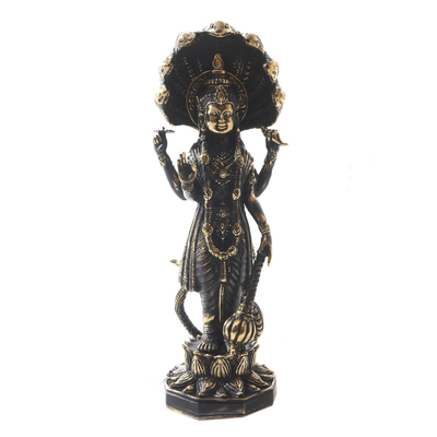 Antiqued Finish Bronze Sculpture from Bali