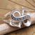 Sterling silver cocktail ring, 'Infinite Affection' - Sterling Silver Infinity Cocktail Ring