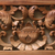 Wood relief panel, 'Lotus Lake' - Handmade Suar Wood Lotus-Motif Relief Panel (image 2c) thumbail