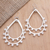 Cultured pearl dangle earrings, 'Ocean Color' - Hand Crafted Cultured Pearl Dangle Earrings (image 2) thumbail