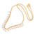 Gold-plated cultured pearl pendant necklace, 'Pearly Gates' - Gold-Plated and Cultured Pearl Pendant Necklace (image 2b) thumbail