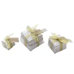 Aluminum tinned candles, 'Evening Glow' (set of 3) - Handmade Aluminum Tinned Beeswax Candles (Set of 3)