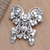 Sterling silver brooch, 'Butterfly Forest' - Hand Made Sterling Silver Butterfly Brooch (image 2) thumbail