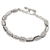 Men's sterling silver link bracelet, 'Lucky Number' - Men's Handcrafted Sterling Silver Link Bracelet