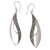 Sterling silver dangle earrings, 'Closing Time' - Handmade Sterling Silver Dangle Earrings thumbail