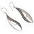 Sterling silver dangle earrings, 'Closing Time' - Handmade Sterling Silver Dangle Earrings (image 2c) thumbail