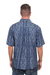Men's cotton ikat shirt, 'Best Man' - Men's Handmade Cotton Ikat Shirt