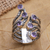 Amethyst cocktail ring, 'Parting Waves' - Amethyst and Sterling Silver Cocktail Ring (image 2c) thumbail