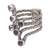 Amethyst cocktail ring, 'Parting Waves' - Amethyst and Sterling Silver Cocktail Ring (image 2d) thumbail