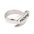 Sterling silver wrap ring, 'Uplifted' - Sterling Silver Inspirational Wrap Ring (image 2c) thumbail