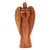 Wood sculpture, 'Angel in Peace' - Suar Wood Angel Sculpture from Bali thumbail