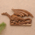 Wood relief panel, 'Tails and Scales' - Suar Wood Dragon-Motif Relief Panel (image 2) thumbail