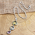 Multi-gemstone pendant necklace, 'Your Heart and Mine' - Hand Crafted Quartz and Amethyst Pendant Necklace (image 2) thumbail