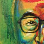 'The Holy Dalai Lama' - Signed Portrait Painting on Canvas