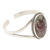 Agate cuff bracelet, 'Supernatural Charm' - Sterling Silver and Agate Cuff Bracelet from Bali (image 2d) thumbail