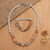 Sterling silver and agate bracelet, 'Sensations' - Agate and Sterling Silver Beaded Bracelet (image 2c) thumbail