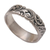 Sterling silver band ring, 'Ayung Journey' - Hand Made Balinese Sterling Silver Band Ring (image 2c) thumbail