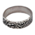Sterling silver band ring, 'Ayung Journey' - Hand Made Balinese Sterling Silver Band Ring (image 2d) thumbail