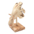 Wood statuette, 'Little Hippo' - Jempinis Wood Hippo-Themed Statuette (image 2b) thumbail