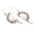 Citrine and cultured pearl dangle earrings, 'Goodnight Moon in Yellow' - Citrine and Cultured Pearl Crescent Moon Dangle Earrings (image 2b) thumbail
