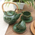 Ceramic tea set for two, 'Barong Tea' (5 pcs) - Ceramic Barong-Themed Tea Set for Two (5 Pcs) thumbail