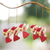 Weihnachtsschmuck aus Holz, (5er-Set) - Handgefertigte Feiertagsornamente aus Albesia-Holz (5er-Set)