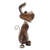 Wood statuette, 'My Best Friend' - Albesia Wood Dog-Motif Statuette from Bali (image 2b) thumbail
