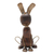 Wood statuette, 'My Best Friend' - Albesia Wood Dog-Motif Statuette from Bali (image 2c) thumbail