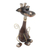 Wood statuette, 'Pin the Tail' - Hand Painted Albesia Wood Donkey Statuette (image 2c) thumbail