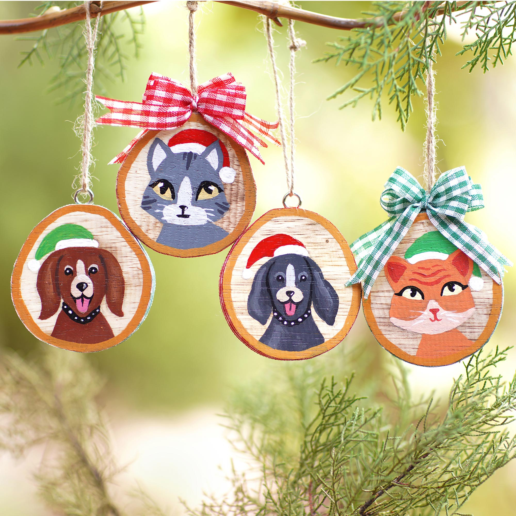 Cats & Dogs Holiday Ornament 