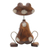 Wood statuette, 'Leap Frog' - Artisan Crafted Albesia Wood Frog-Motif Statuette (image 2d) thumbail