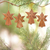 Wood ornaments, 'Angel Silhouette' (set of 3) - Hand Carved Angel Ornaments (Set of 3) (image 2) thumbail