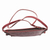 Leather sling bag, 'Subtle Signs in Red' - Maroon Leather Sling Bag from Bali (image 2c) thumbail