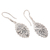 Sterling silver dangle earrings, 'Hidden Creature' - Sterling Silver Dragonfly Dangle Earrings (image 2c) thumbail