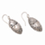Gold-accented sterling silver dangle earrings, 'Ocean Dive' - Gold-Accented Sterling Silver Dangle Earrings